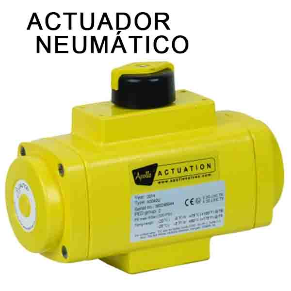 actuador neumático apollo