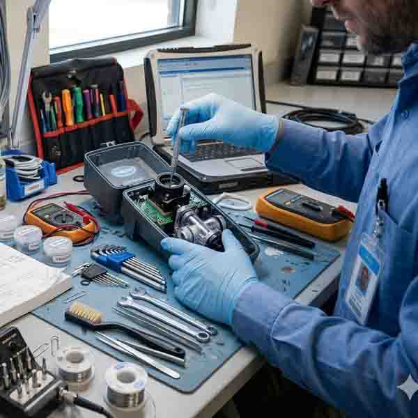 reparacion de euipo de analisis marca hach turbidimetro