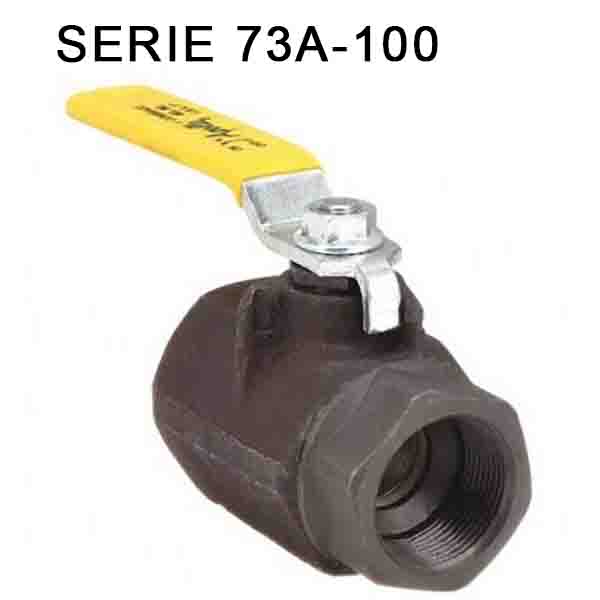 válvula serie 73A-100 acero al carbón