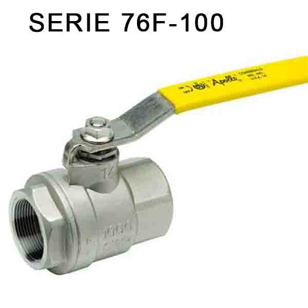 Válvula serie 76F-100,inox. APOLLO
