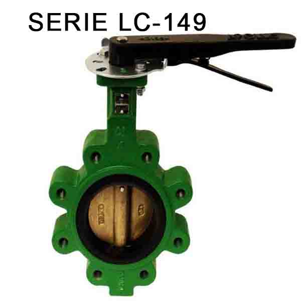 Válvula serie LC149 mariposa Aollo